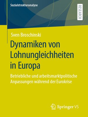 cover image of Dynamiken von Lohnungleichheiten in Europa